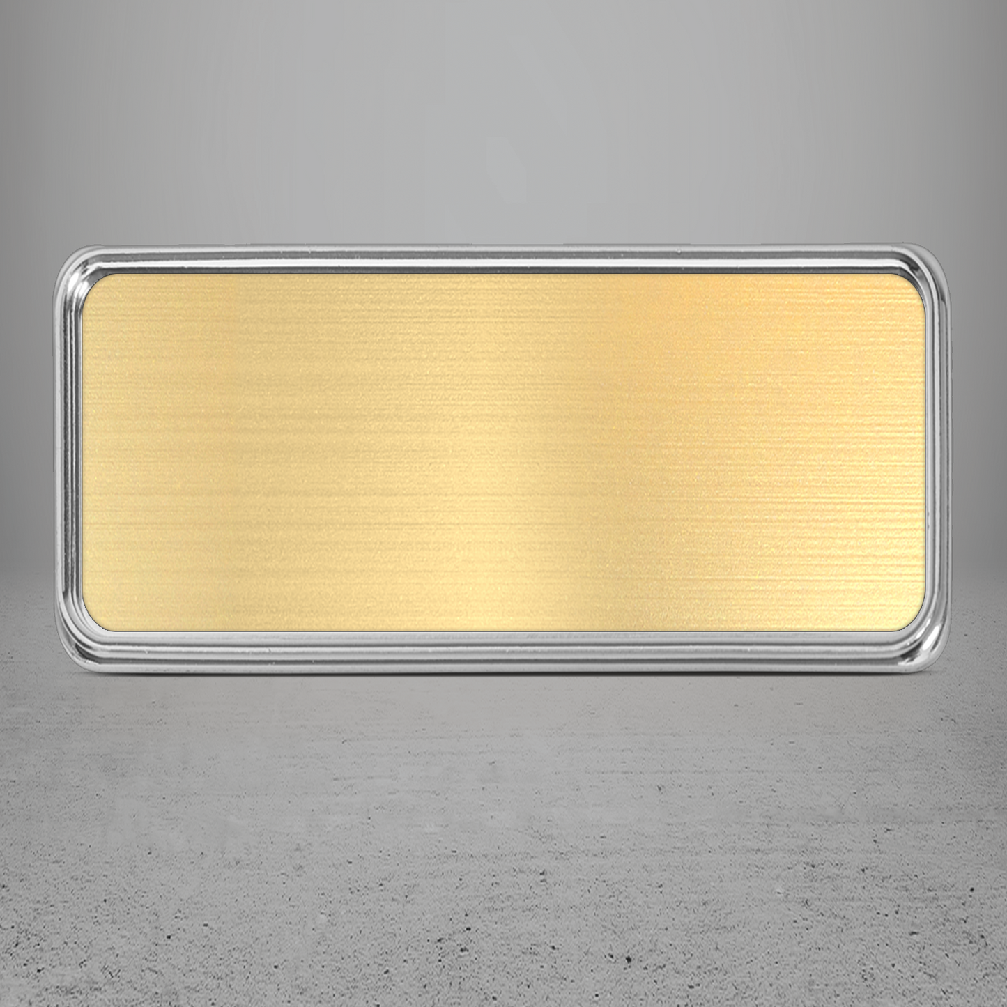 Frame/Insert Metal 93 Rectangular
