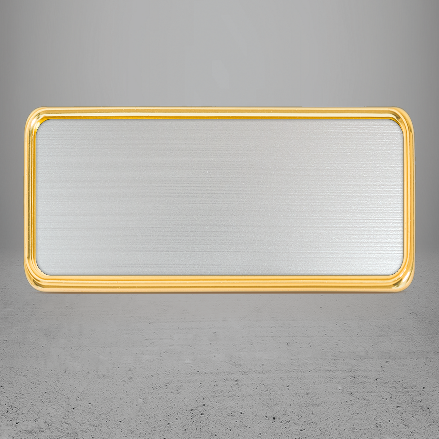 Frame/Insert Metal 93 Rectangular