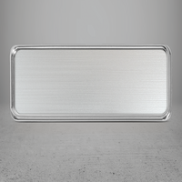 Frame/Insert Metal 93 Rectangular