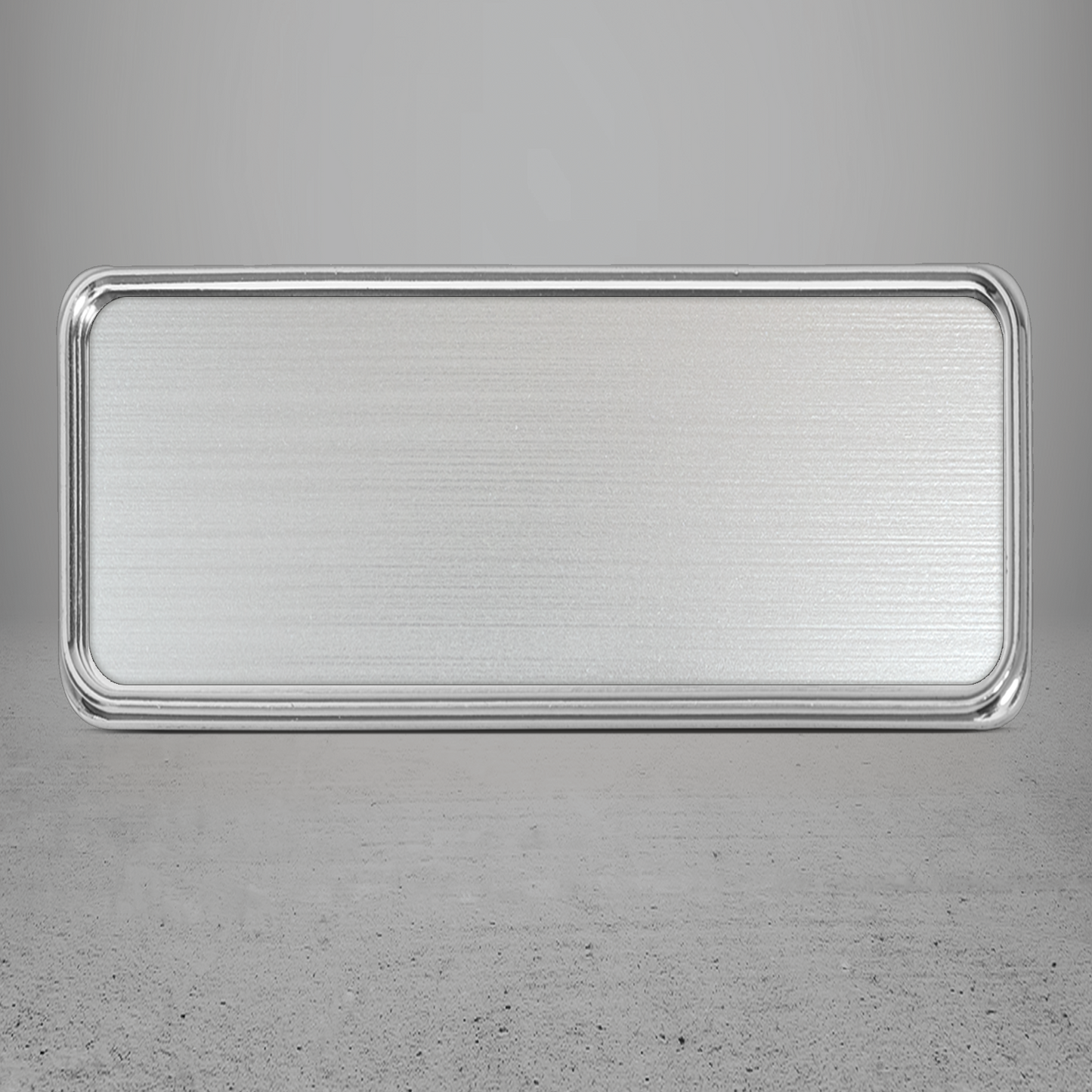 Frame/Insert Metal 93 Rectangular