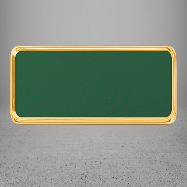 Frame/Insert Metal 93 Rectangular