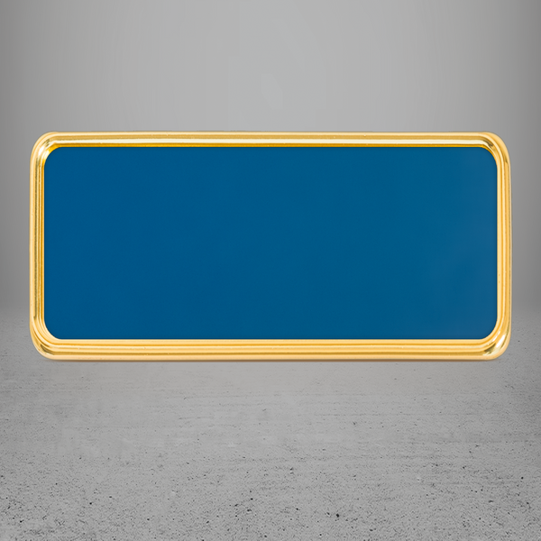 Frame/Insert Metal 93 Rectangular