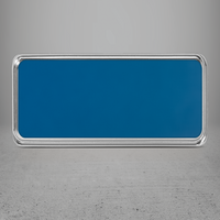 Frame/Insert Metal 93 Rectangular