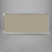 Frame/Insert Metal 93 Rectangular