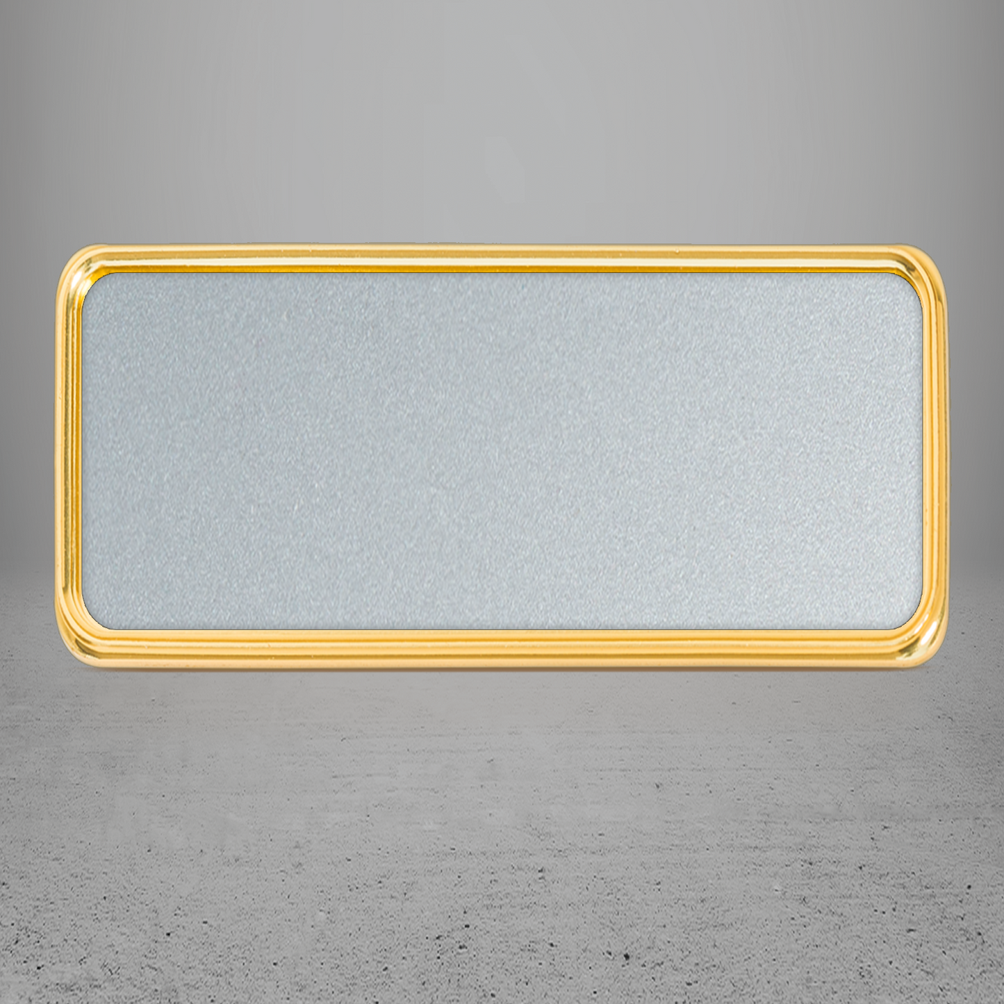 Frame/Insert Metal 93 Rectangular