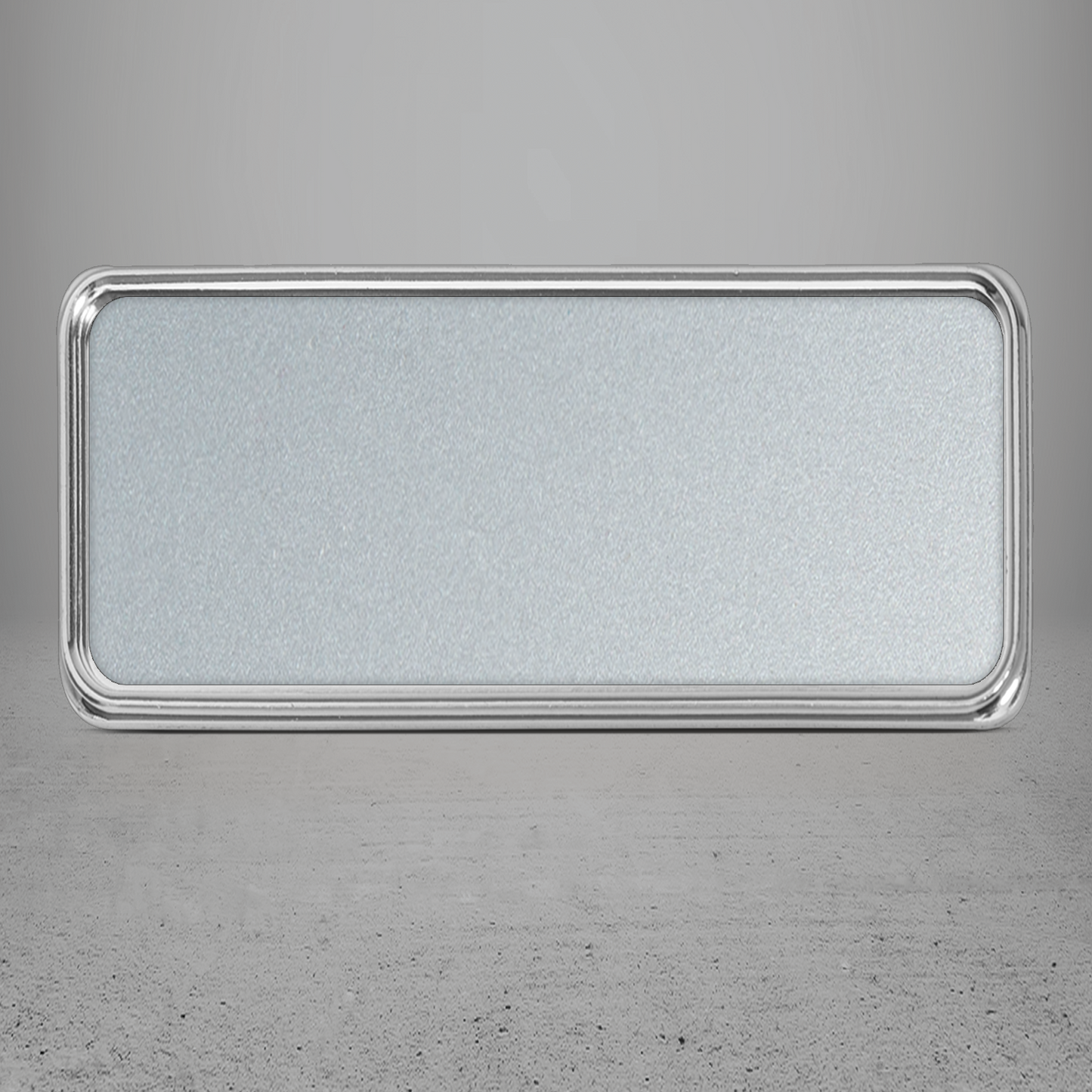 Frame/Insert Metal 93 Rectangular