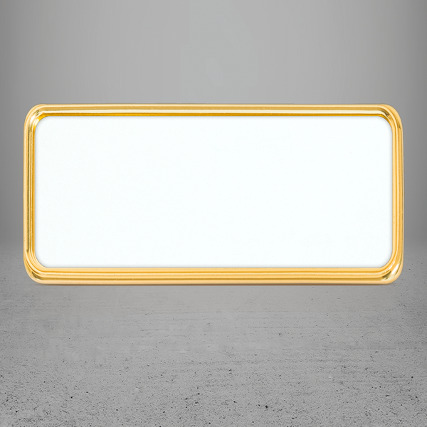 Frame/Insert Metal 93 Rectangular