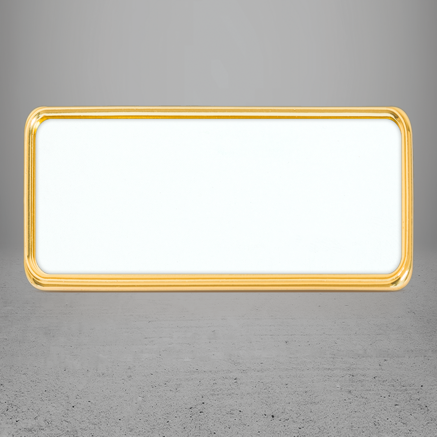 Frame/Insert Metal 93 Rectangular
