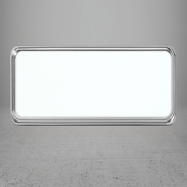 Frame/Insert Metal 93 Rectangular