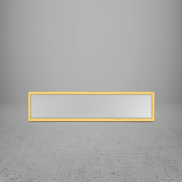 FRAME/INSERT Metal 96-51 Rectangular Blank