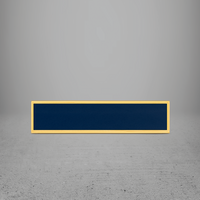 FRAME/INSERT Metal 96-51 Rectangular Blank