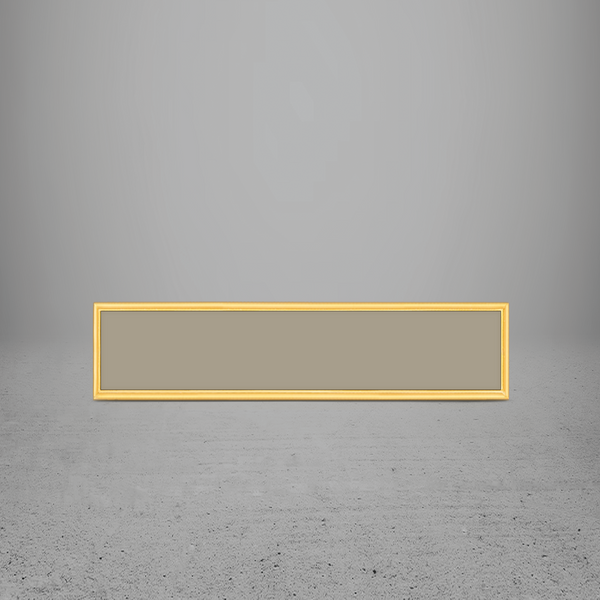 FRAME/INSERT Metal 96-51 Rectangular Blank