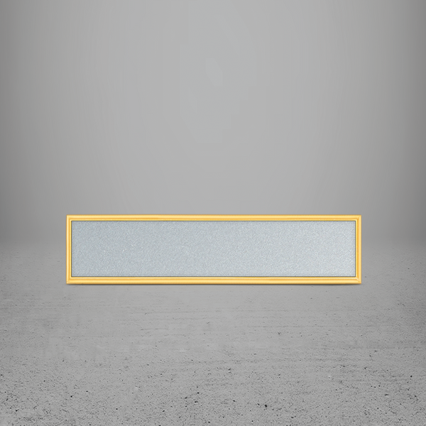 FRAME/INSERT Metal 96-51 Rectangular