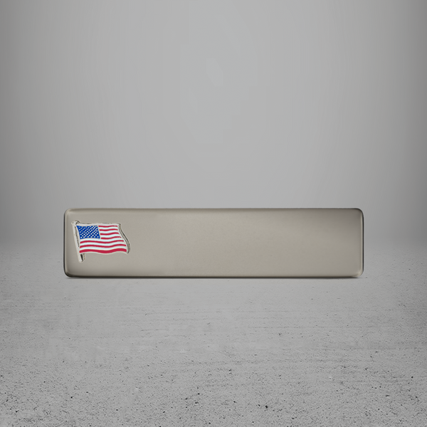 Emblem F8 Rectangular Blank