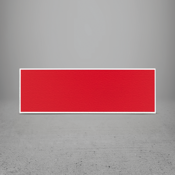 Plastic L1 Rectangular Badge