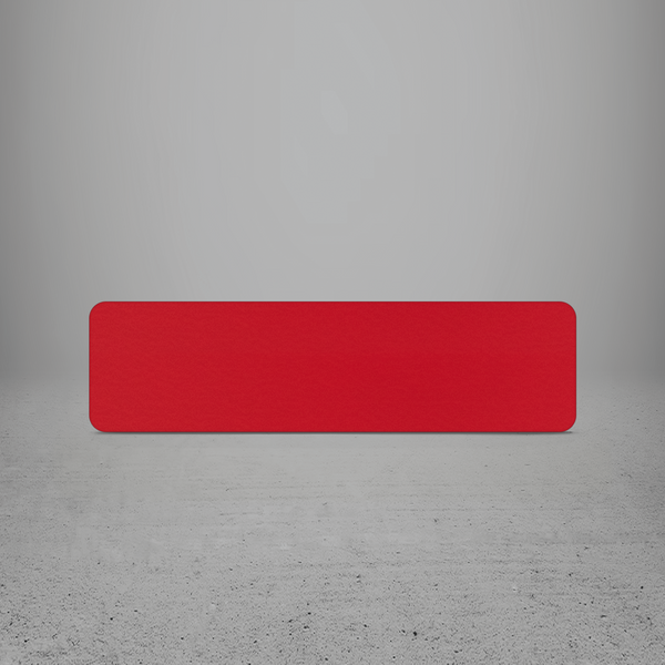 Plastic L5 Rectangular Badge