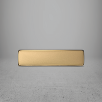 Metal O8 Solid Rectangular Blank