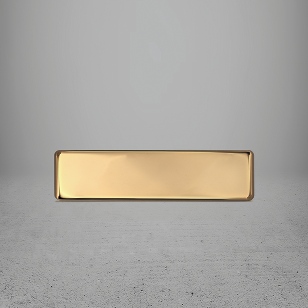 Metal O8 Solid Rectangular