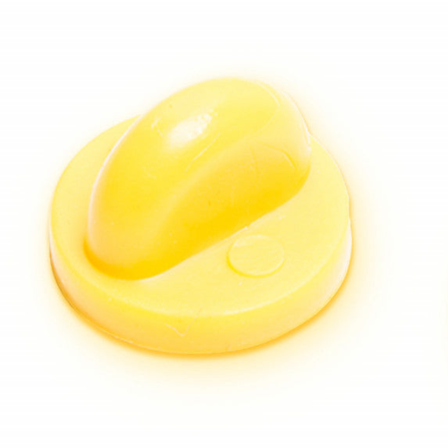 rubber gripper for name badge fastener